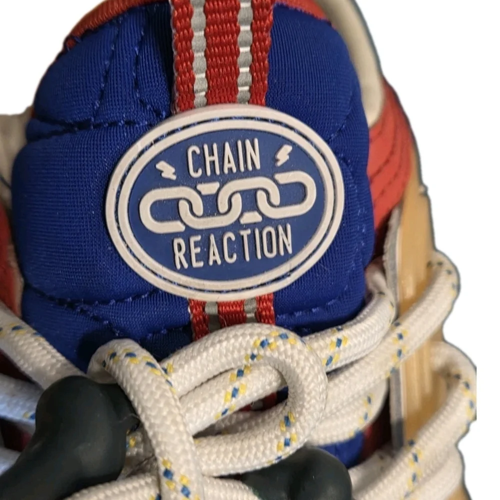 Versace Chain Reaction “Clash” Mixed Color Trainers EU 43 Men's US Size 10 - Picture 12 of 15